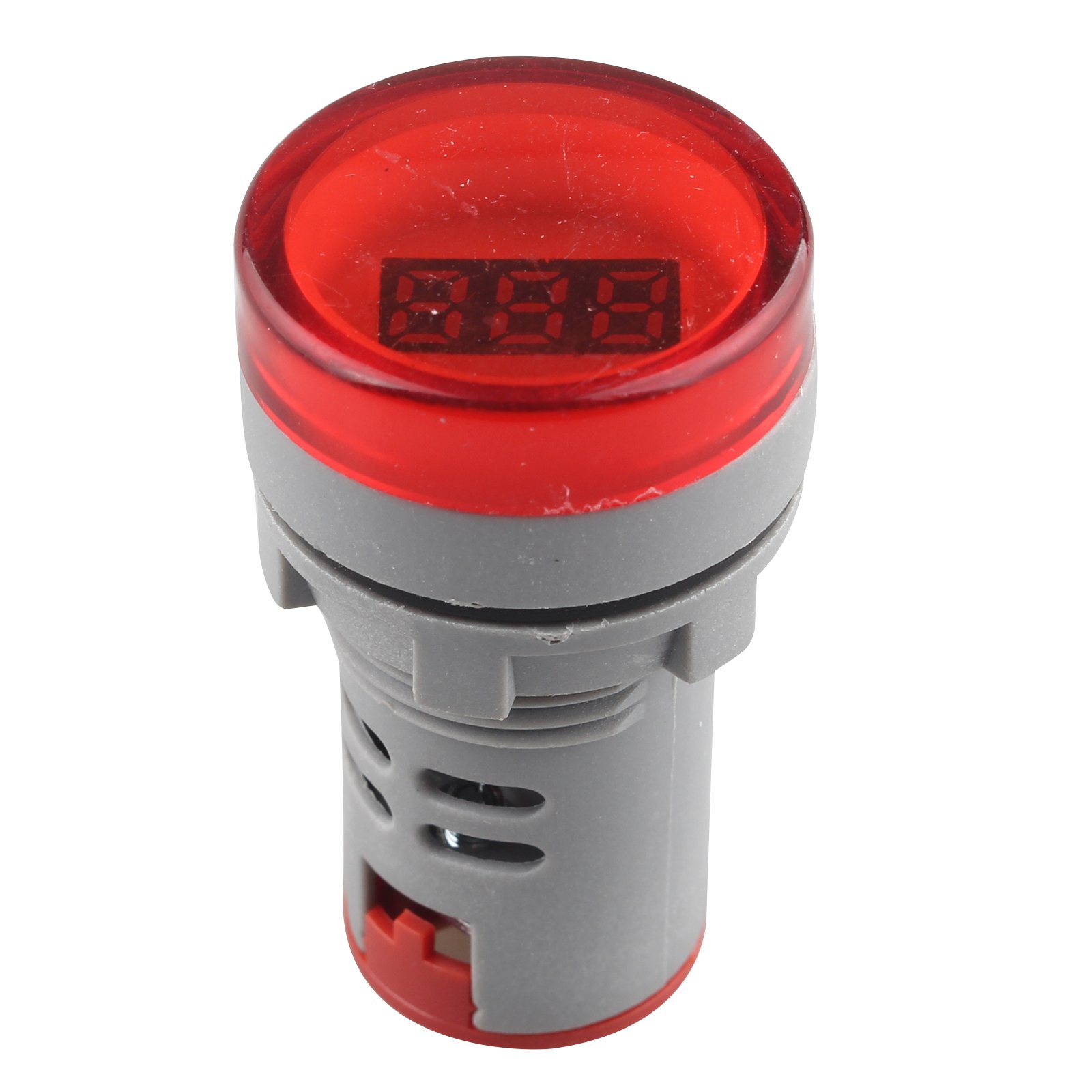 2 Voltmetri Digitali AC 12-500V - Display LED Rosso Per Quadretto 22mm | Misuratore Tensione - Foto 2