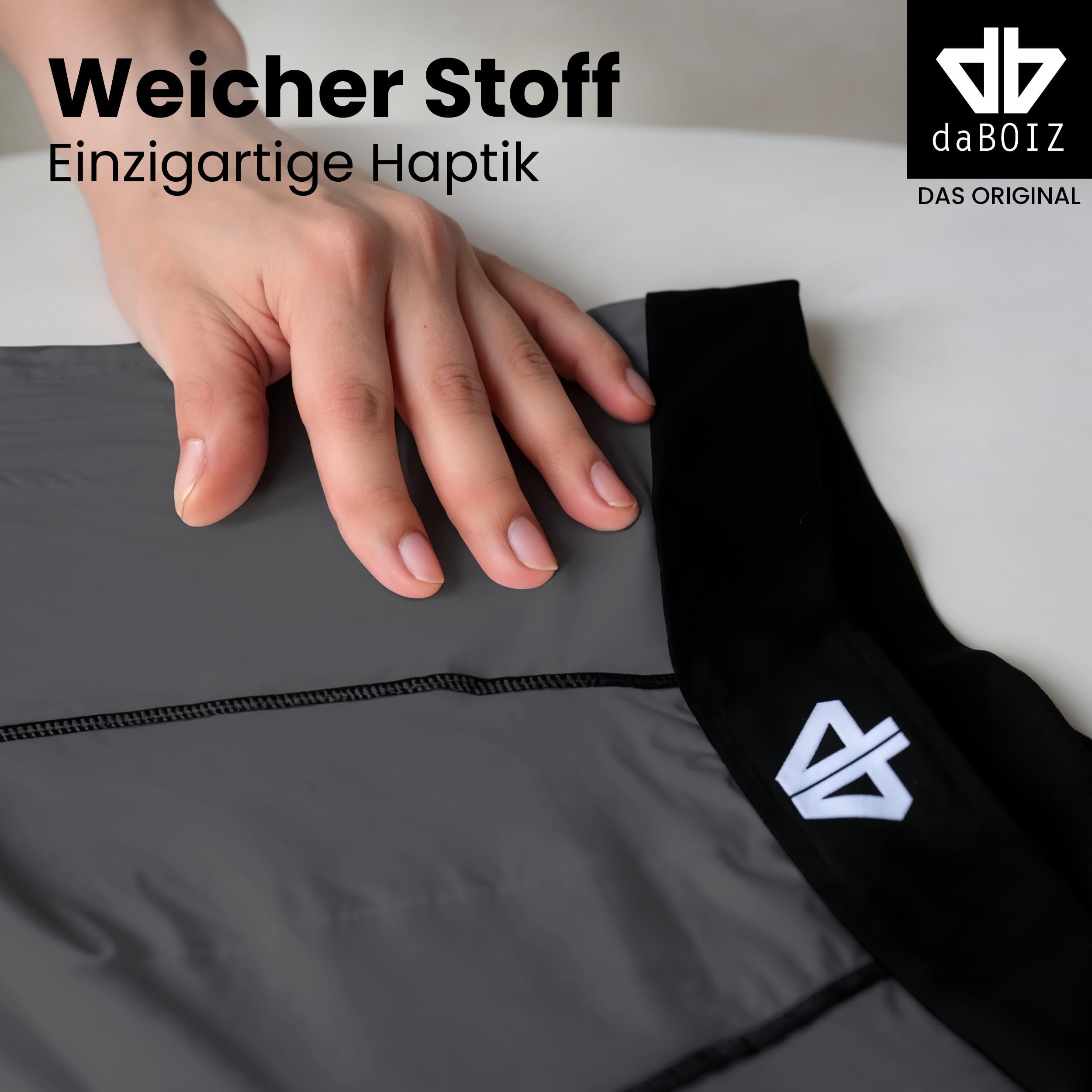 daBOIZ - 5er Set Modal Boxershorts Herren mit Beutel kein Schwitzen, Kleben, Reiben Unterhose, Unterwäsche Männer