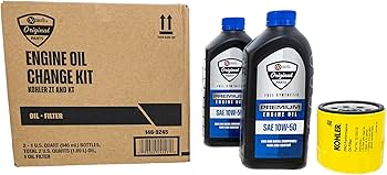 Amazon.com : Exmark 146-3245 Oil Change Kit for Kohler ZT KT 710