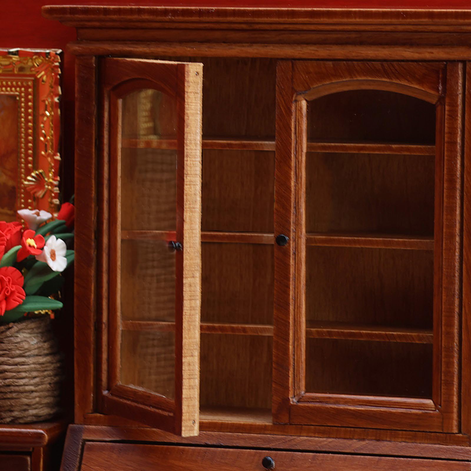 Casa delle bambole 1/12, mobile in miniatura con cassetto, per adulti
