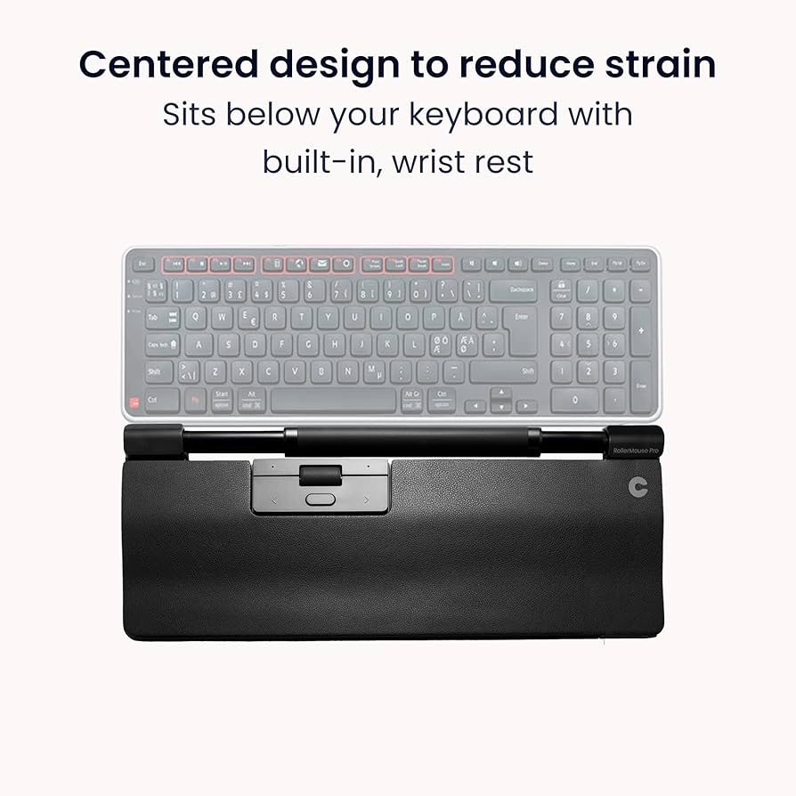 RollerMouse Pro Extended 有線 美品 (Contour) Amazon.com: Contour RollerMouse Pro Ergonomic Central Rollerbar