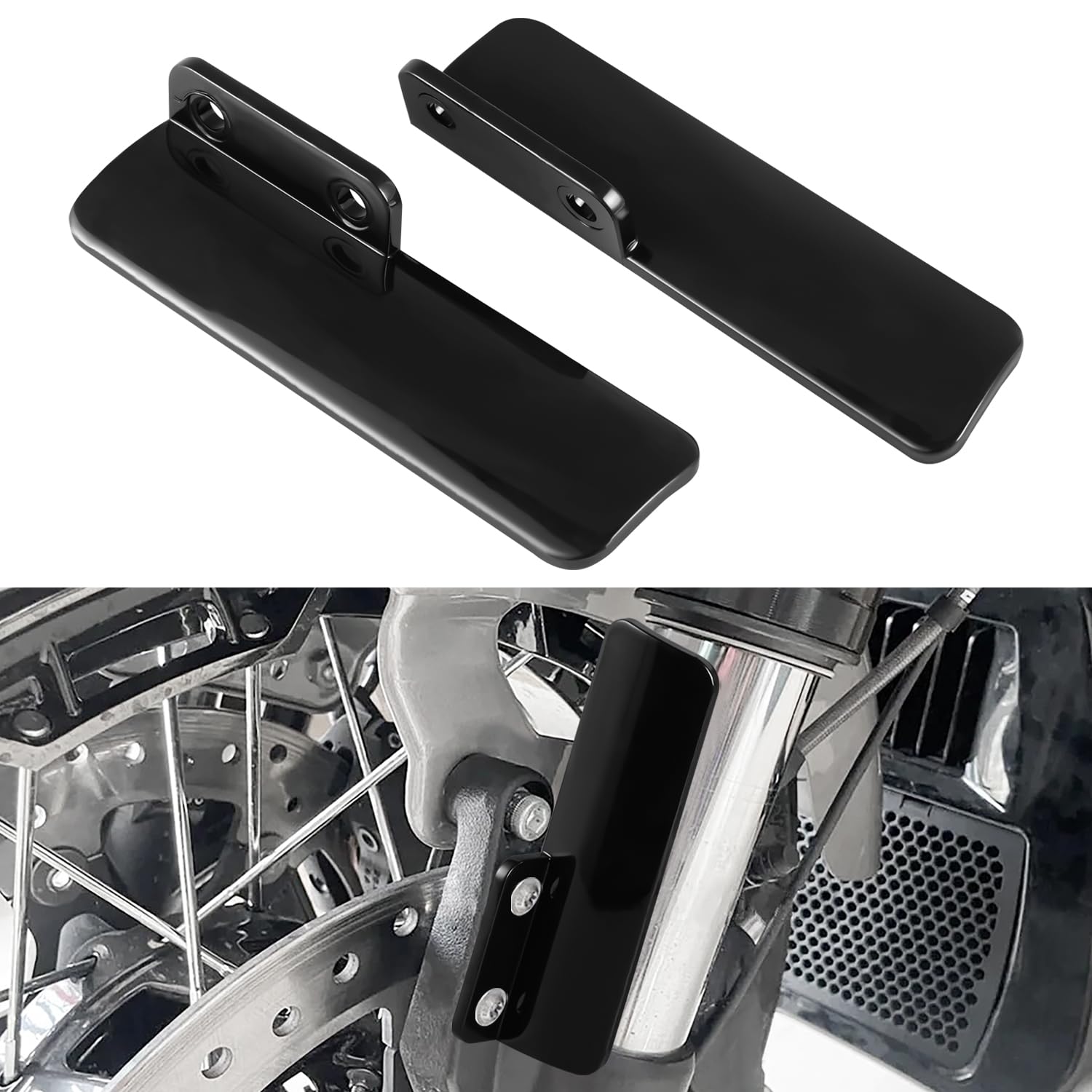 Protector de horquilla delantera con acabado premium para Touring CVO 2024 8