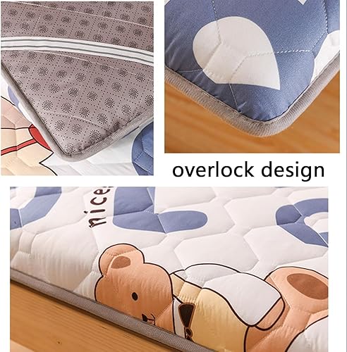 Miniatura 5 de DaoGeSir Japanese Floor Mattress Student Dormitory Mattress, Soft Thick Tatami Floor Mat Foldable Easy to Carry Or Store Futon Mat Guest Mattress