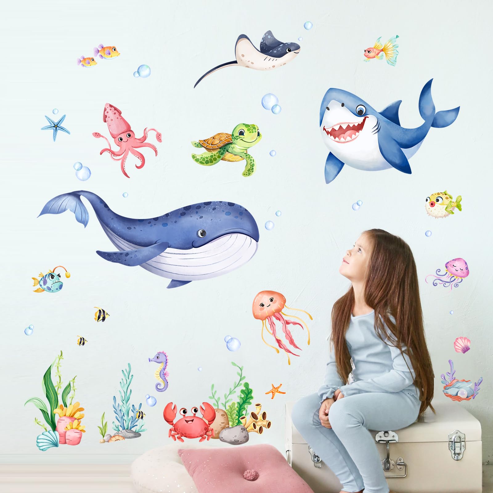 Supzone Under The Sea Wall Stickers - Image 2