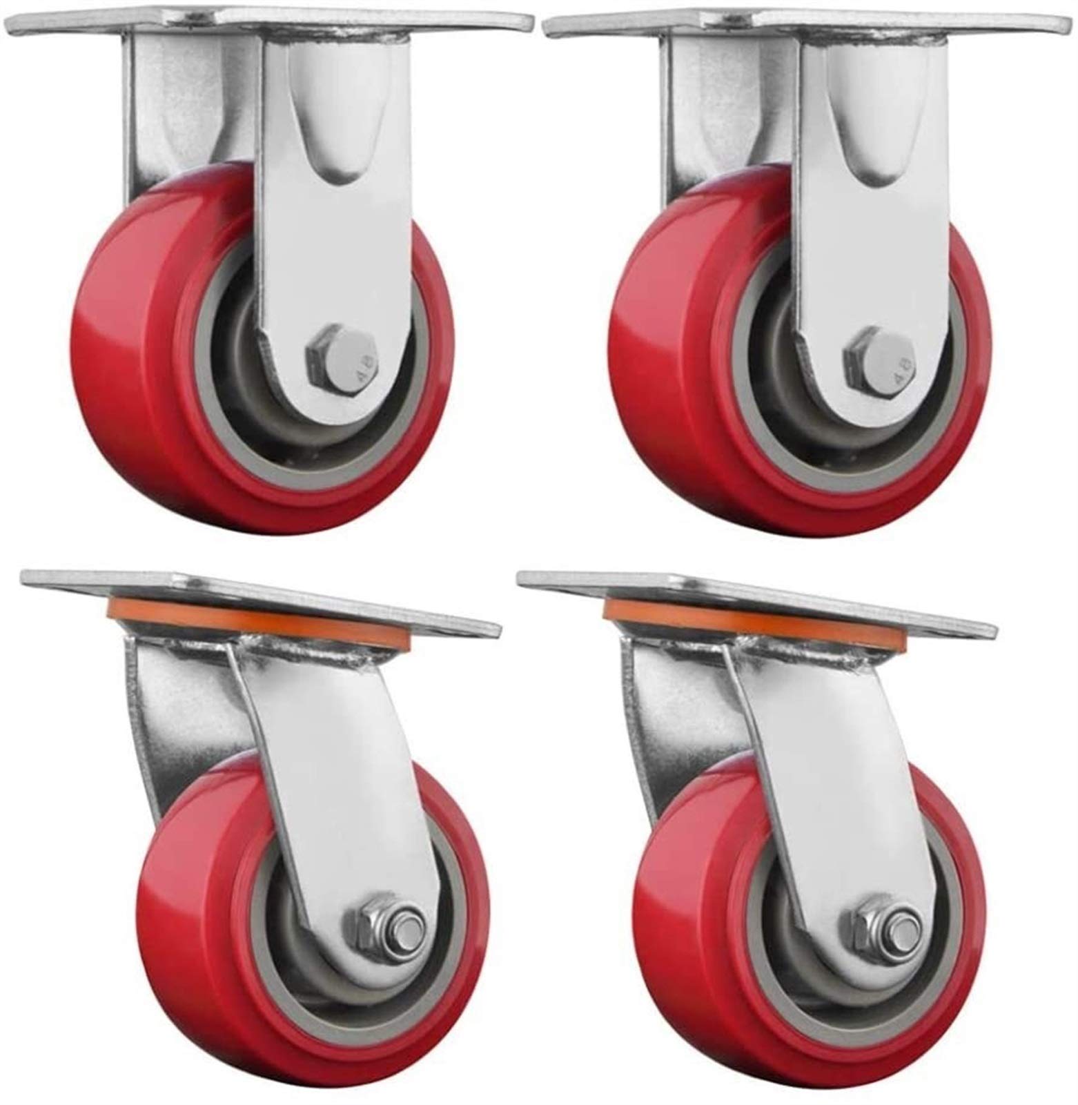 Roulettes de meubles pour chaise de bureau et aménagement d'atelier avec chariot