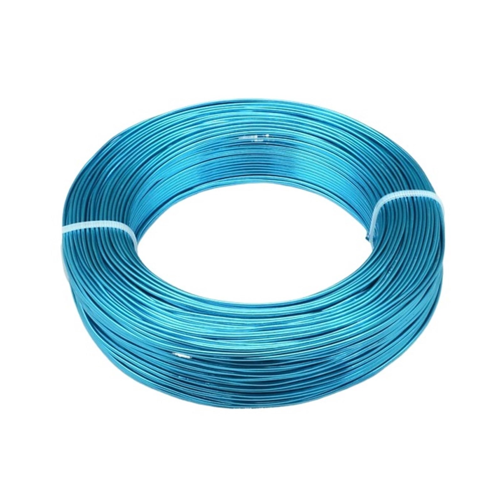Aludraht 1 mm,5, 2, anodisierte Farbe, Rolle Aluminiumdraht, Perlenschnur for DIY-Armbänder, Halsketten, Schmuckherstellung für DIY-Skulpturen(Blue,2mm 55Meters)