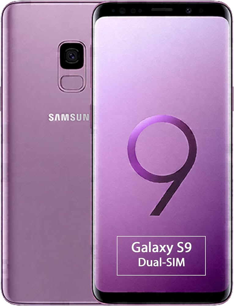 Samsung Galaxy S9 Smartphone, Viola, Display 5.8