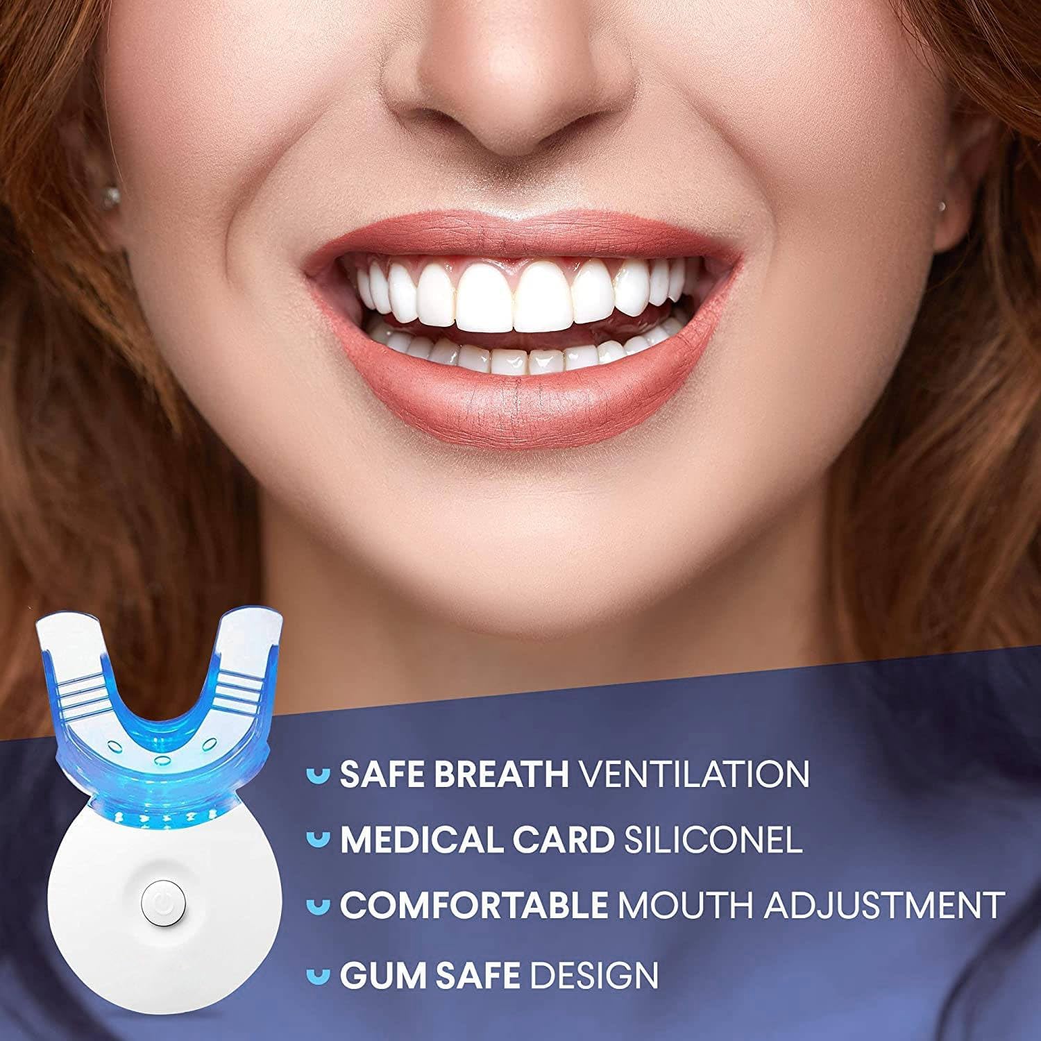 LED Light Activated Teeth Whitening Kit