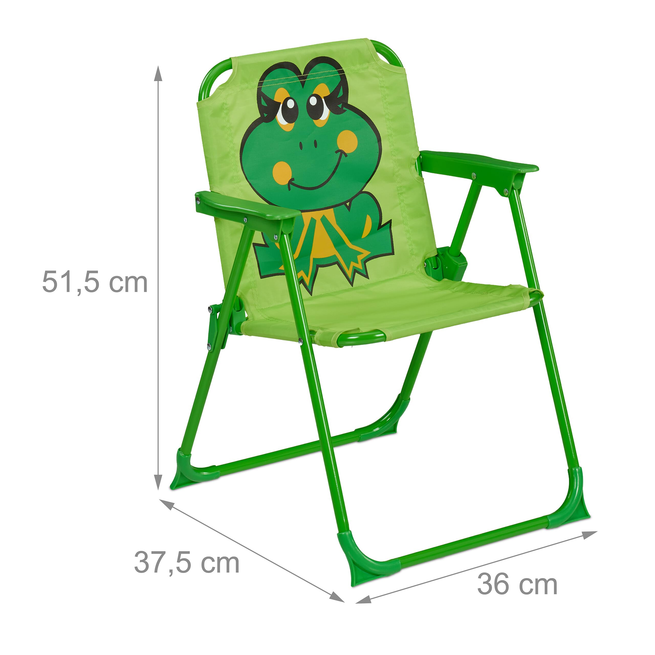 FUN HOUSE Siège Lune Pliable Jurassic World Dinosaure Enfant - Fauteuil Dino Vert H.47 X L.54 X P.42 Cm