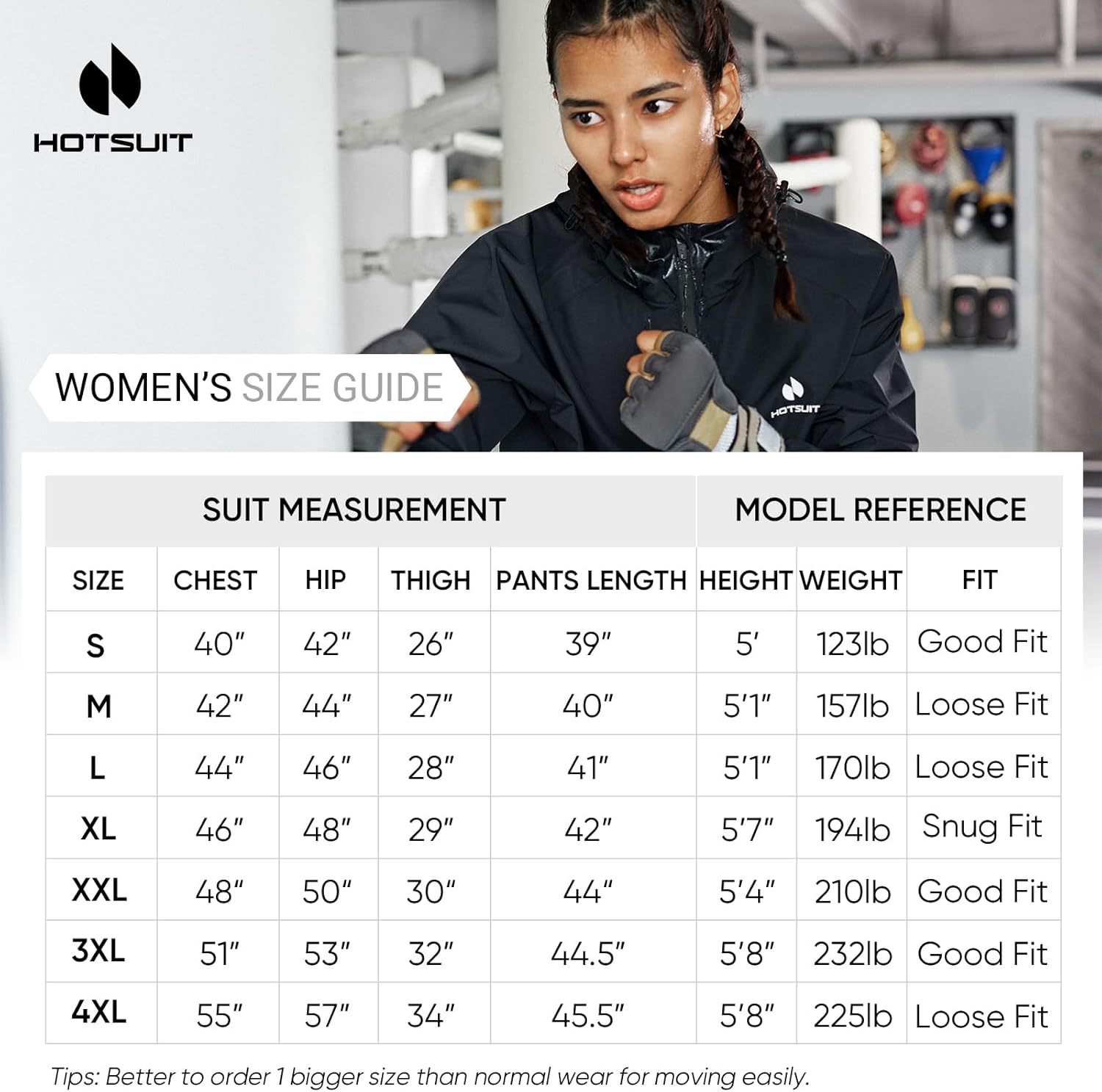 "HOTSUIT Women's Sauna Suit" - Image 6