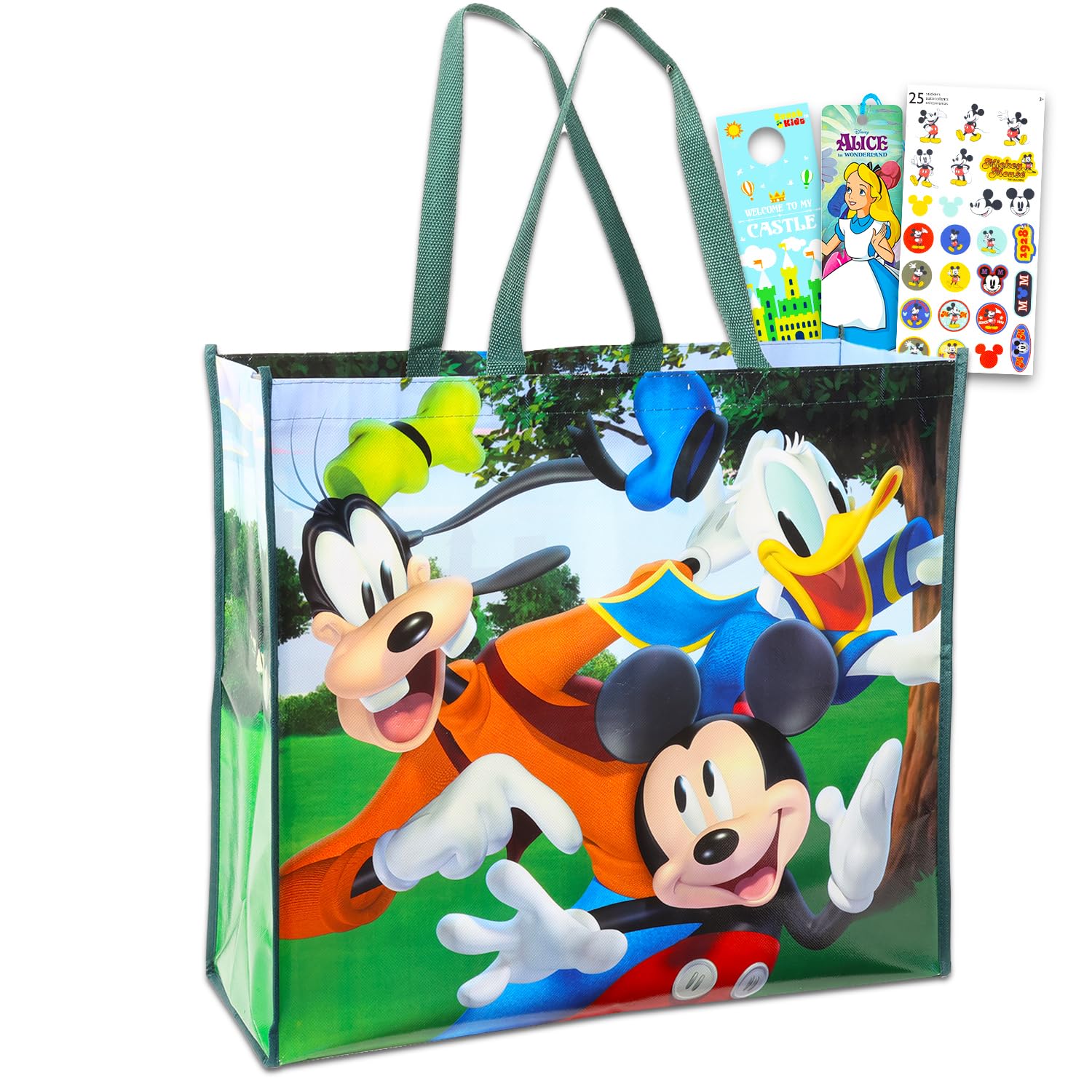 Amazon.com - Disney Mickey Mouse Tote Bag Set - Bundle with Extra