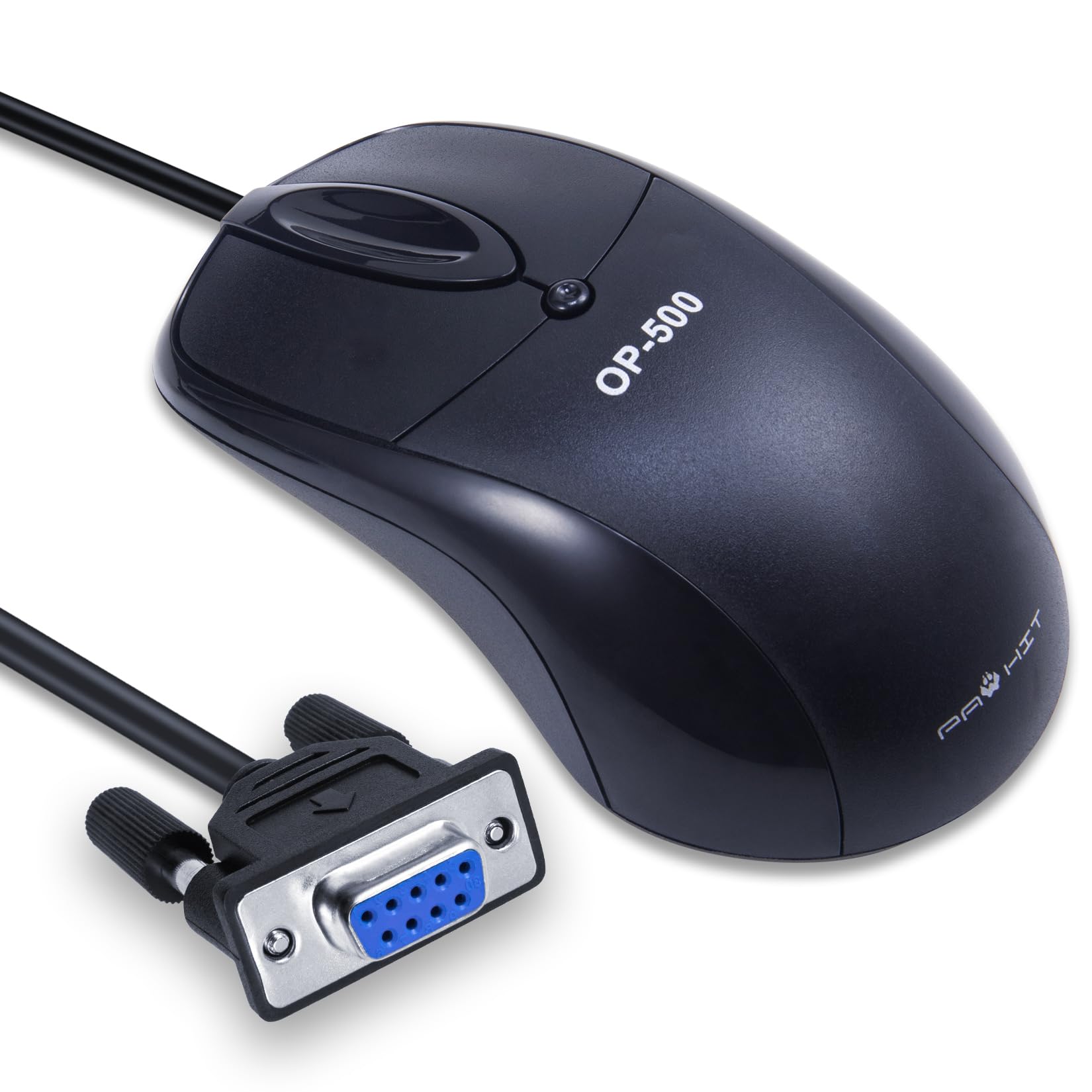 イチミオ　OW M PAWHITS Mechanical Mouse Com Port RS232 Interface Square