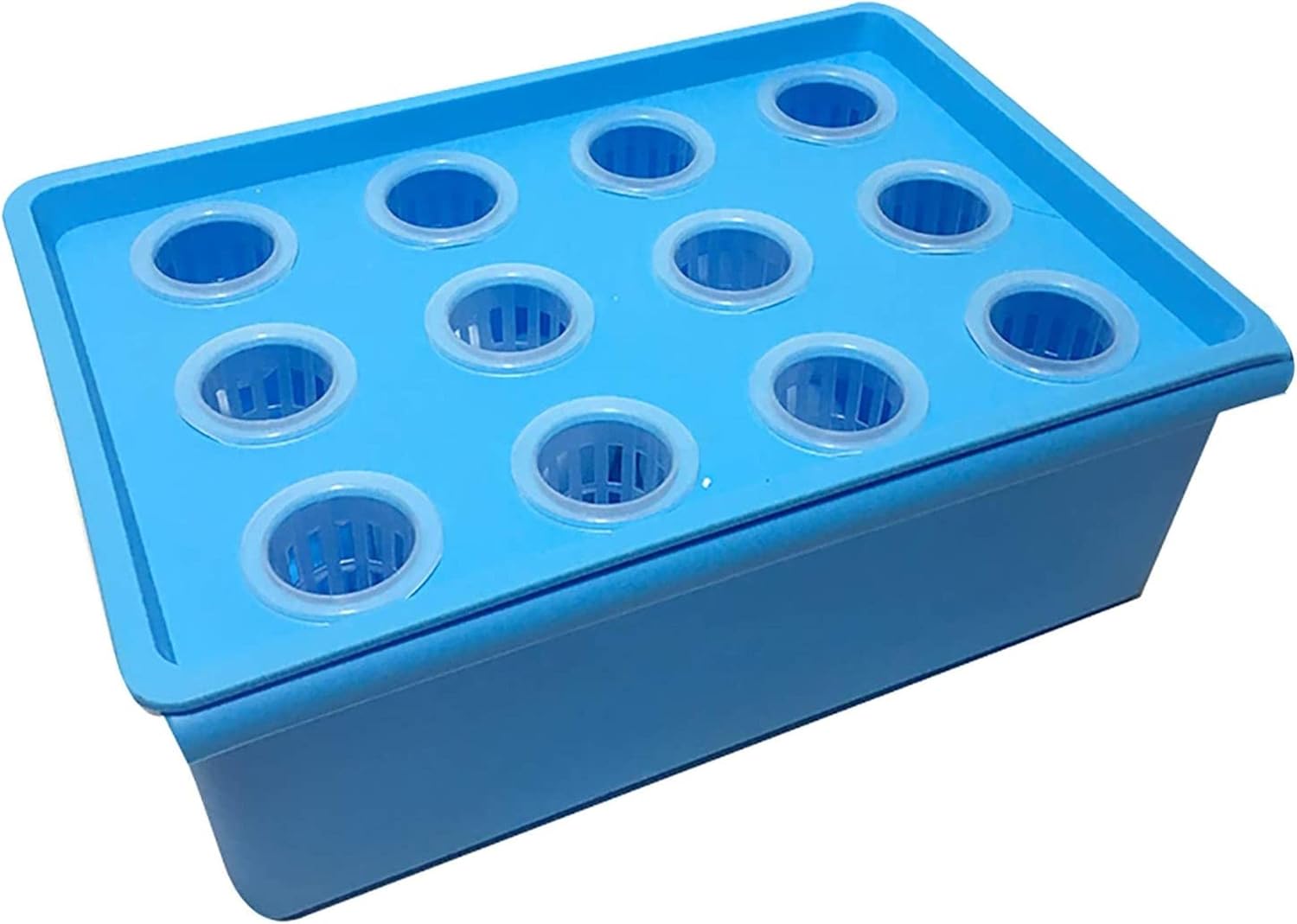 Hydroponic System Growing Kit with 12 Holes Soilless Cultivation Seeding Plant Grow Box Garden Cabinet Box for Herbs, Seeds, Lettuce, Vegetables