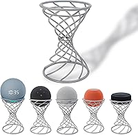 Vista 10 de Soporte decorativo de mesa para altavoz inteligente para Echo Dot 5ª/4ª/3ª/2ª generación, Echo 4nd/3ª/2ª generación, Echo Glow, Apple Homepod Mini