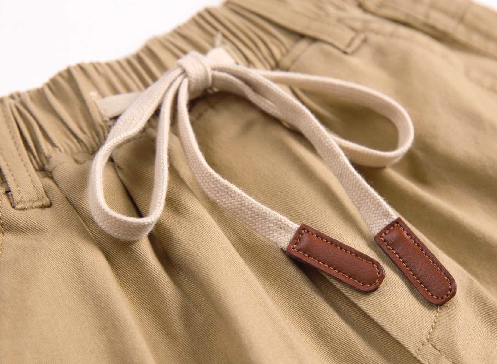 YoungSoul Pantalon Cargo Garçon - Jogging Slim Enfant - Pantalon Taille Élastiquée