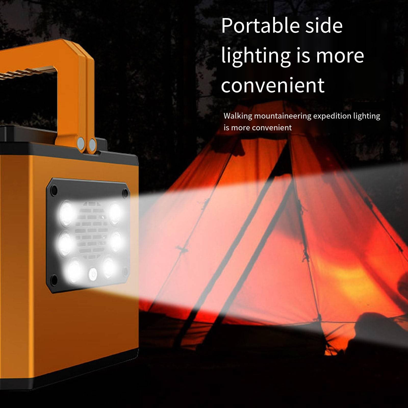 Alimentation de Secours extérieure 500 W pour la Maison, boîtier Solaire Portable, Alimentation d'urgence pour Camping et Voiture.