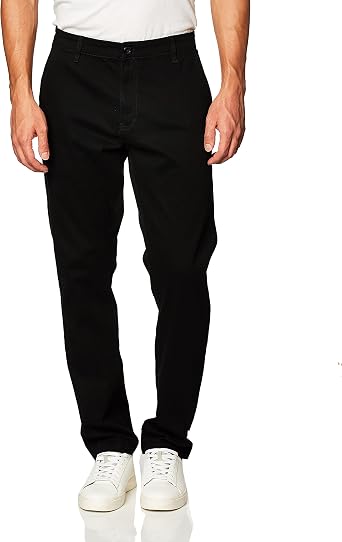 WT02 Mens Skinny Fit Basic Stretchable Cotton Chino Pant