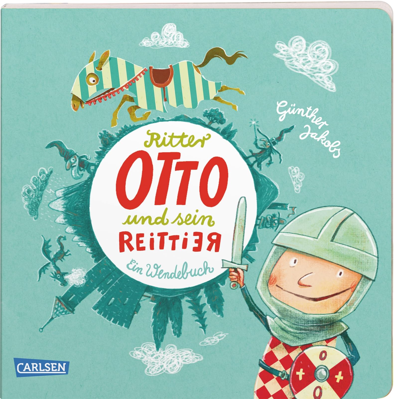 Die Großen Kleinen: Ritter Otto und sein Reittier: Ein Wendebuch