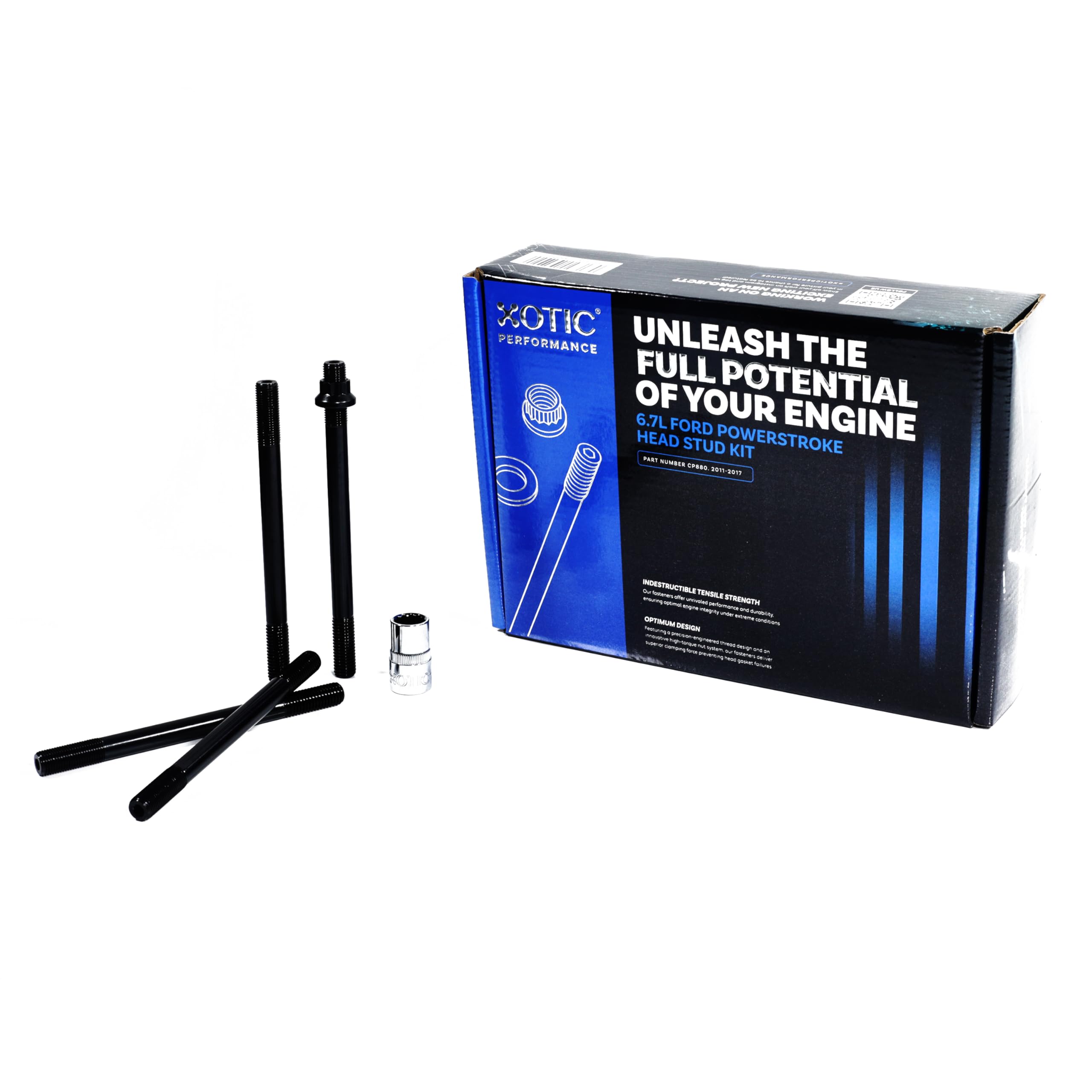 Head Stud Kit for 2011+ 6.7L Ford Powerstroke Engines | CP880 | Direct Replacement for Fa…