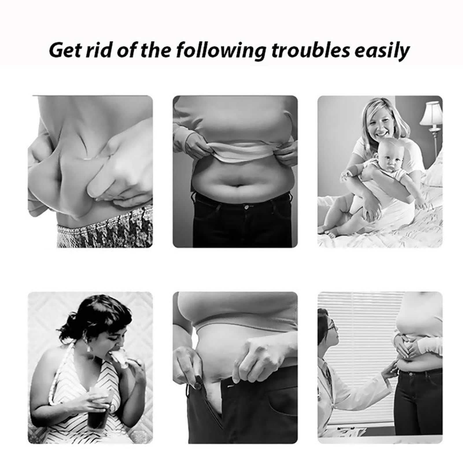 Cinturon Reductor Abdominal, Masajeador De Vibración Abdominal con Calefacción Eléctrica con Efecto Sauna Pérdida Peso Reafirmante Piel Mejorar Circulación Sanguínea