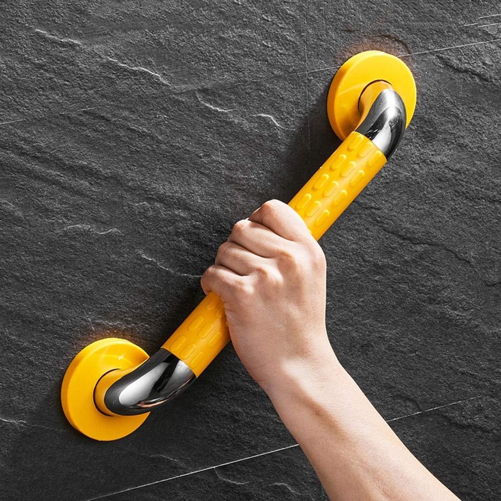 LCML Grab Bar for Shower - Bathroom Handicap Grab Bar 12-35 inch - Handicap Accessories Bathtub - Safety Railing for Bathroom/Yellow/68Cm : Health & Household