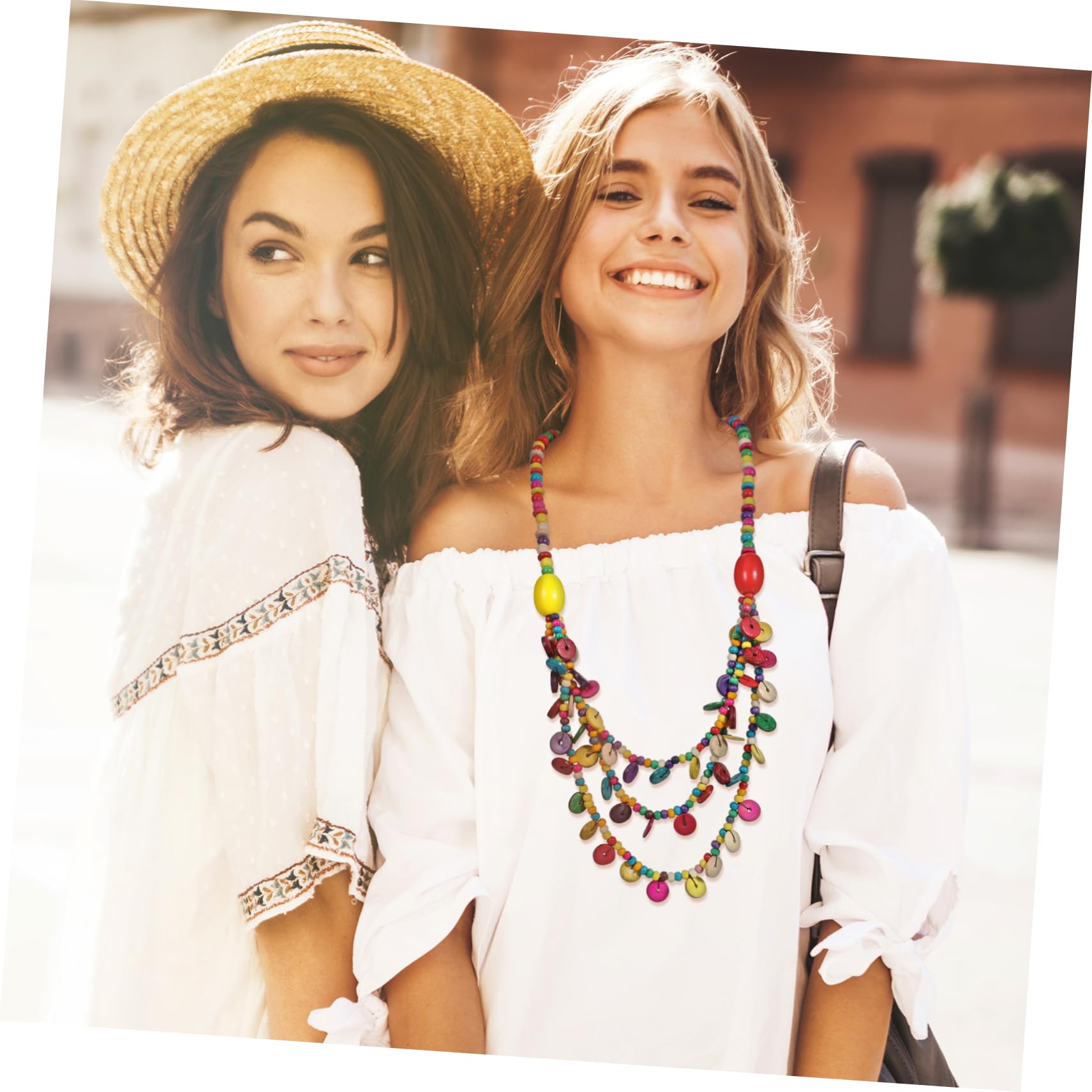 VALICLUD Böhmisches Armband shöne bescherung Handgefertigter Schmuck damen schmuck vintage Handgewebt Armband für Damen Boho Sommerschmuck Kokosnussschale