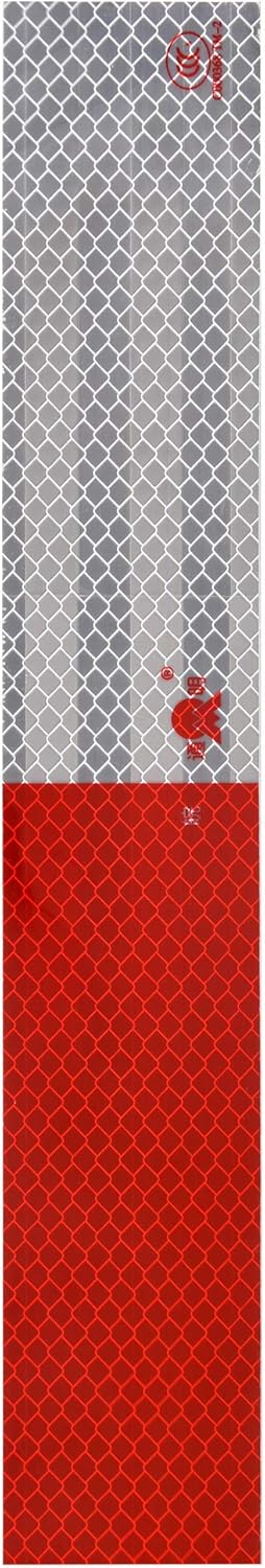 One-Day Sale: Up to 50% Off 10Pcs Red White Micro Prismatic Sheeting Reflective Tape 2 X 12' Waterproof Reflector Tape Self-adhesive Reflector Sticker Conspicuity Safety Warning Tape for Truck Trailer Pickup 40% Off Discount 10Pcs Red White Micro Prismatic Sheeting Reflective Tape 2 X 12' Waterproof Reflector Tape Self-adhesive Reflector Sticker Conspicuity Safety Warning Tape for Truck Trailer Pickup