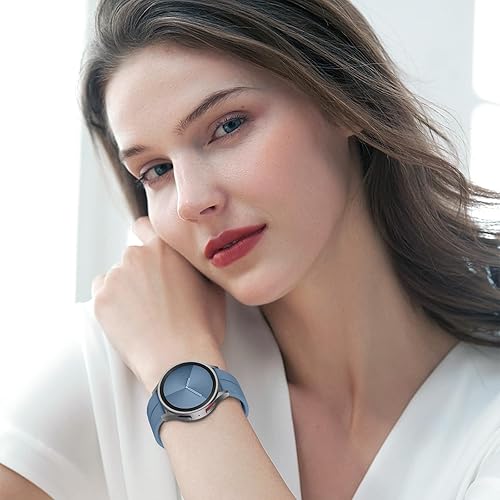 Miniatura 6 de kytuwy Correa de reloj de 0.78 pulgadas y 0.86 pulgadas, correa de reloj de liberación rápida con hebilla plegable, correa de reloj deportiva de