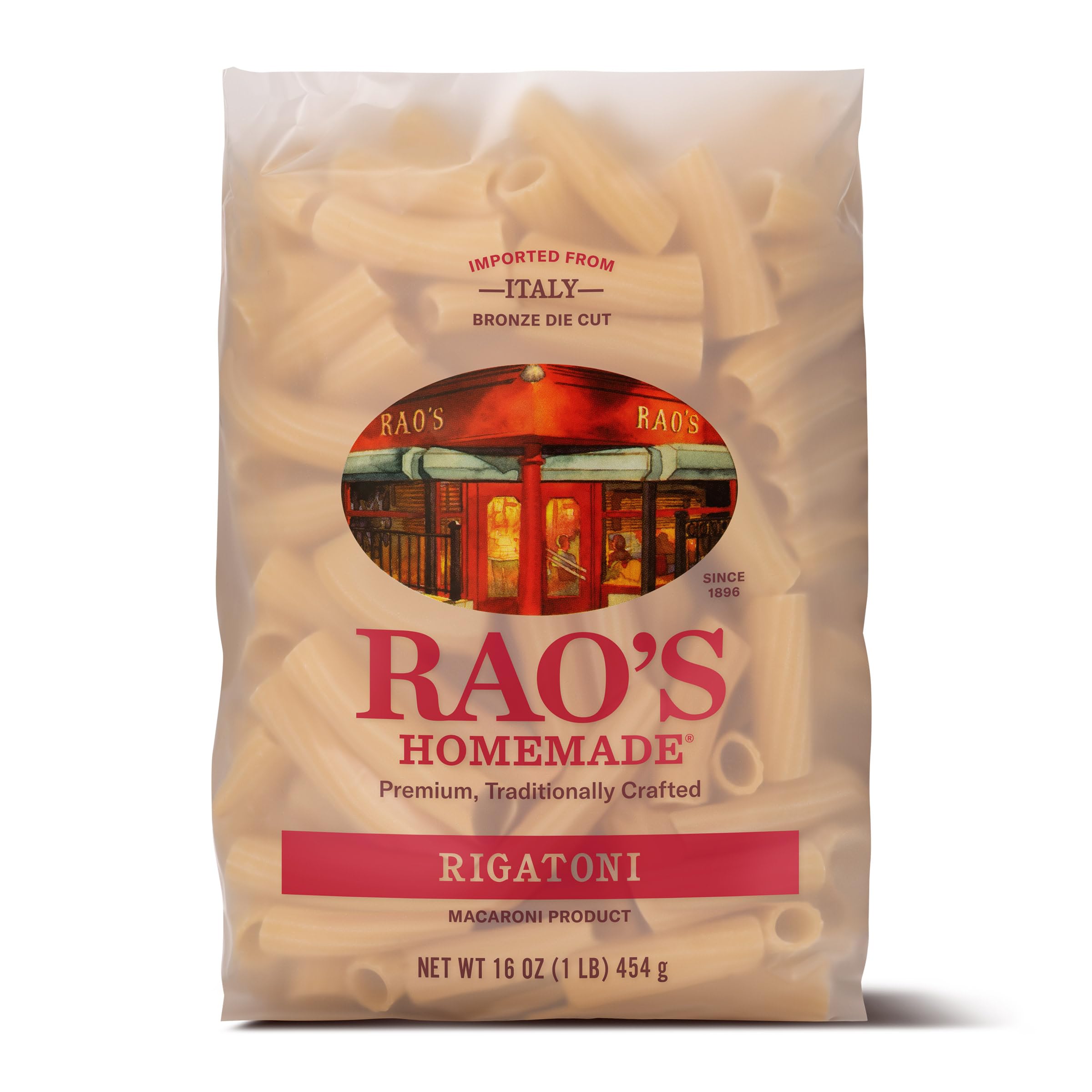 Rao's Homemade Rigatoni Pasta, 16oz, (Pack of 1)