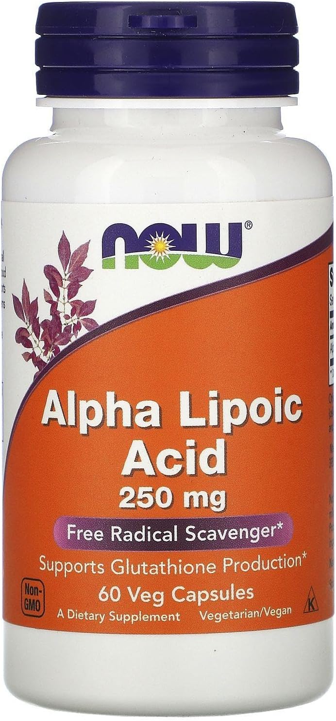 Best Naturals Alpha Lipoic Acid 600 mg & B100 Complex