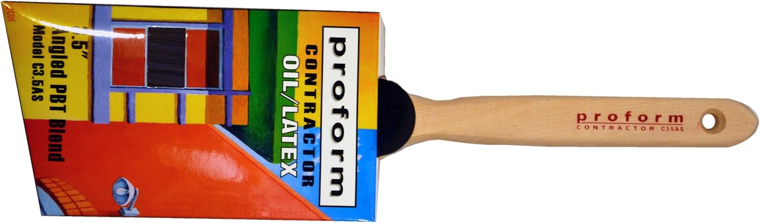 C3.5AS 70/30 Blend Angle Sash Paint Brush, 3-1/2-Inch