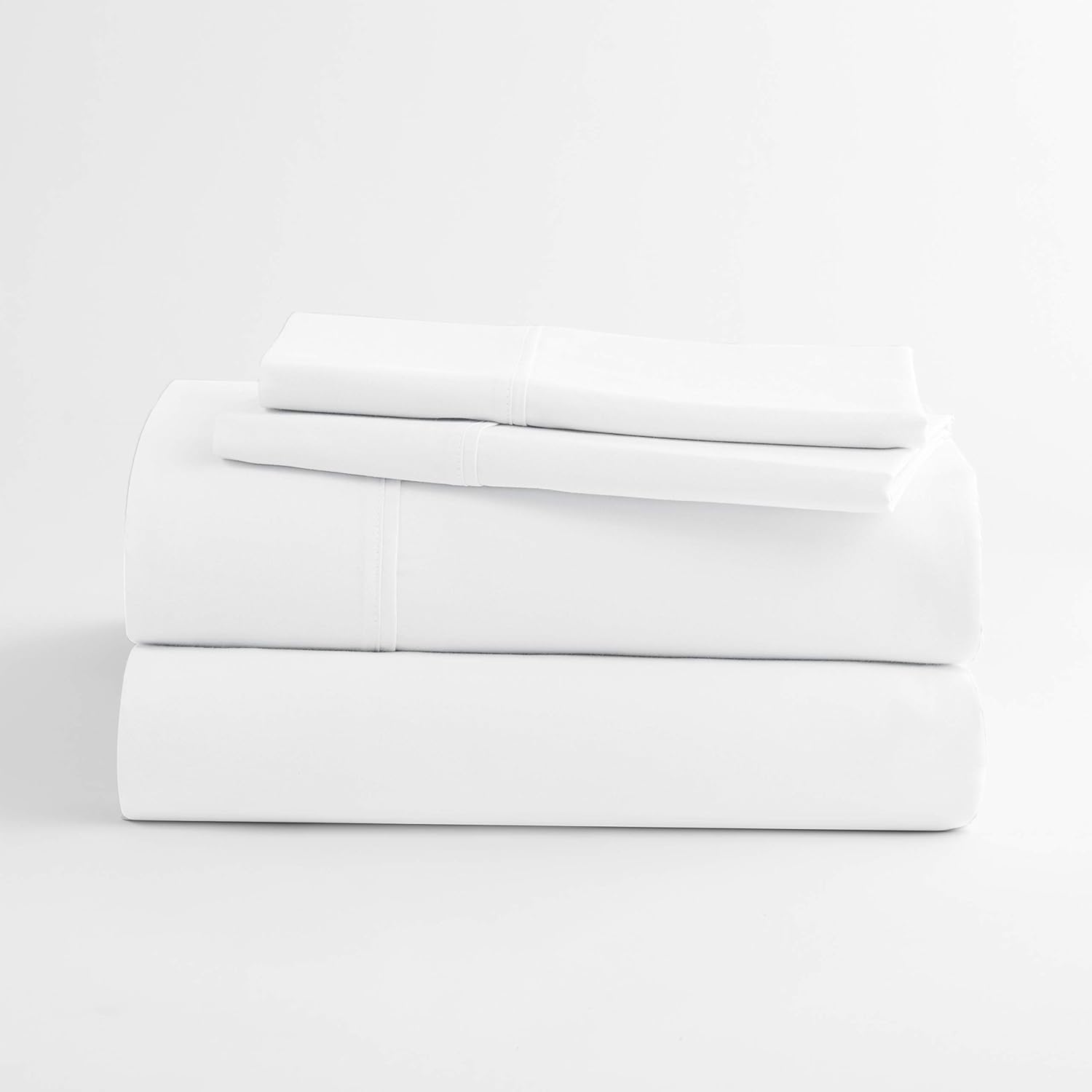 Simply Soft 300 Thread Count 4 Piece Bed Sheet Set100 Cotton