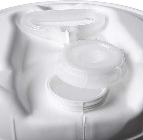 Miniatura 5 de Hudson Exchange Winpak - Contenedor seguro para alimentos con tapa (5 galones, HDPE), color blanco (paquete de 1)