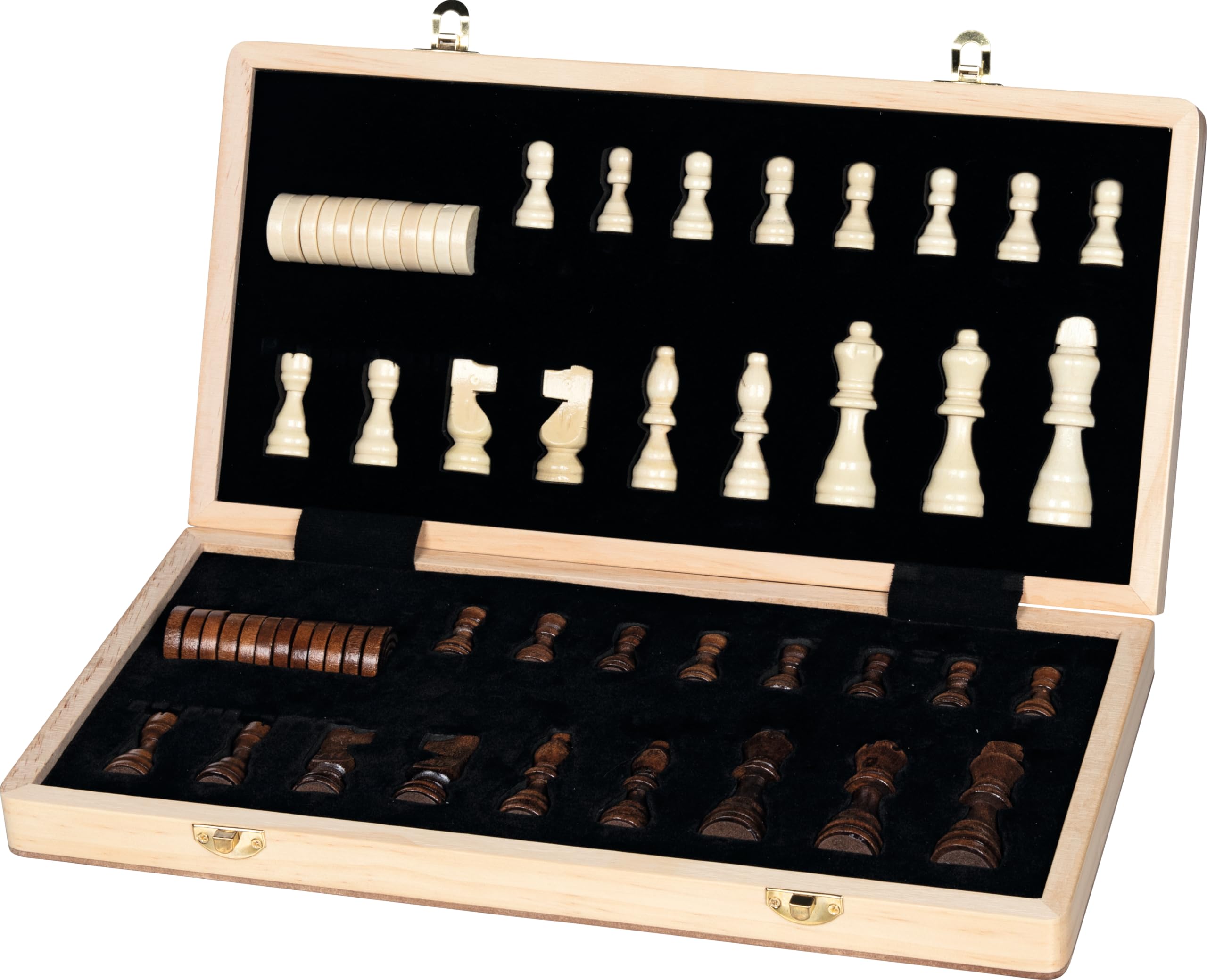 Schach/Dame Spiel 2in1, per St