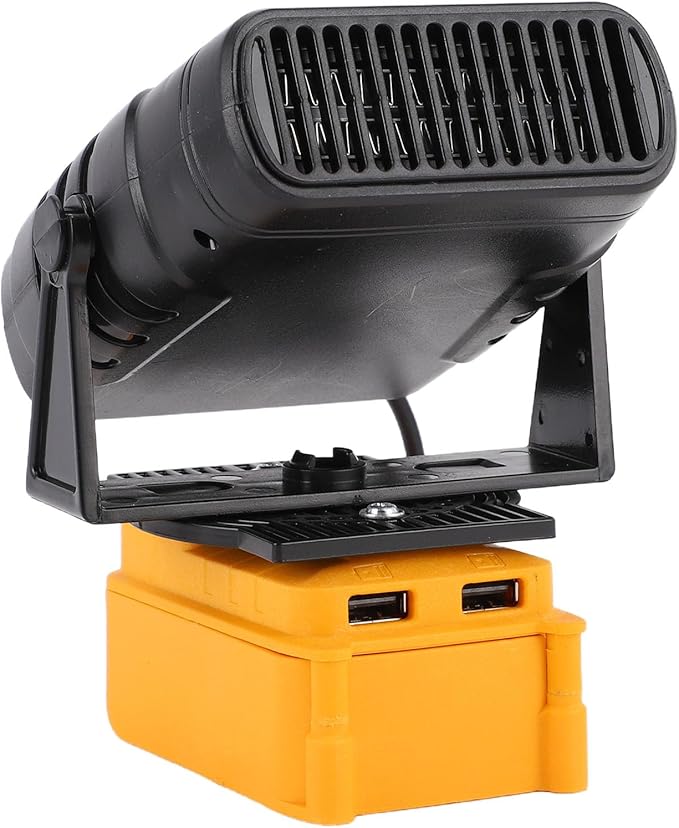 Calefactor Eléctrico Portátil 200W 2 Niveles con 2 Salidas USB miniatura 2