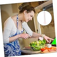 Vista 5 de Angoily Cuchara ranurada Cuchara de cocina Recubrimiento antiadherente Cómodo mango largo para cocinar fácilmente