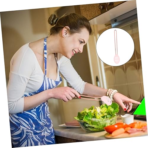 Miniatura 5 de Angoily Cuchara ranurada Cuchara de cocina Recubrimiento antiadherente Cómodo mango largo para cocinar fácilmente