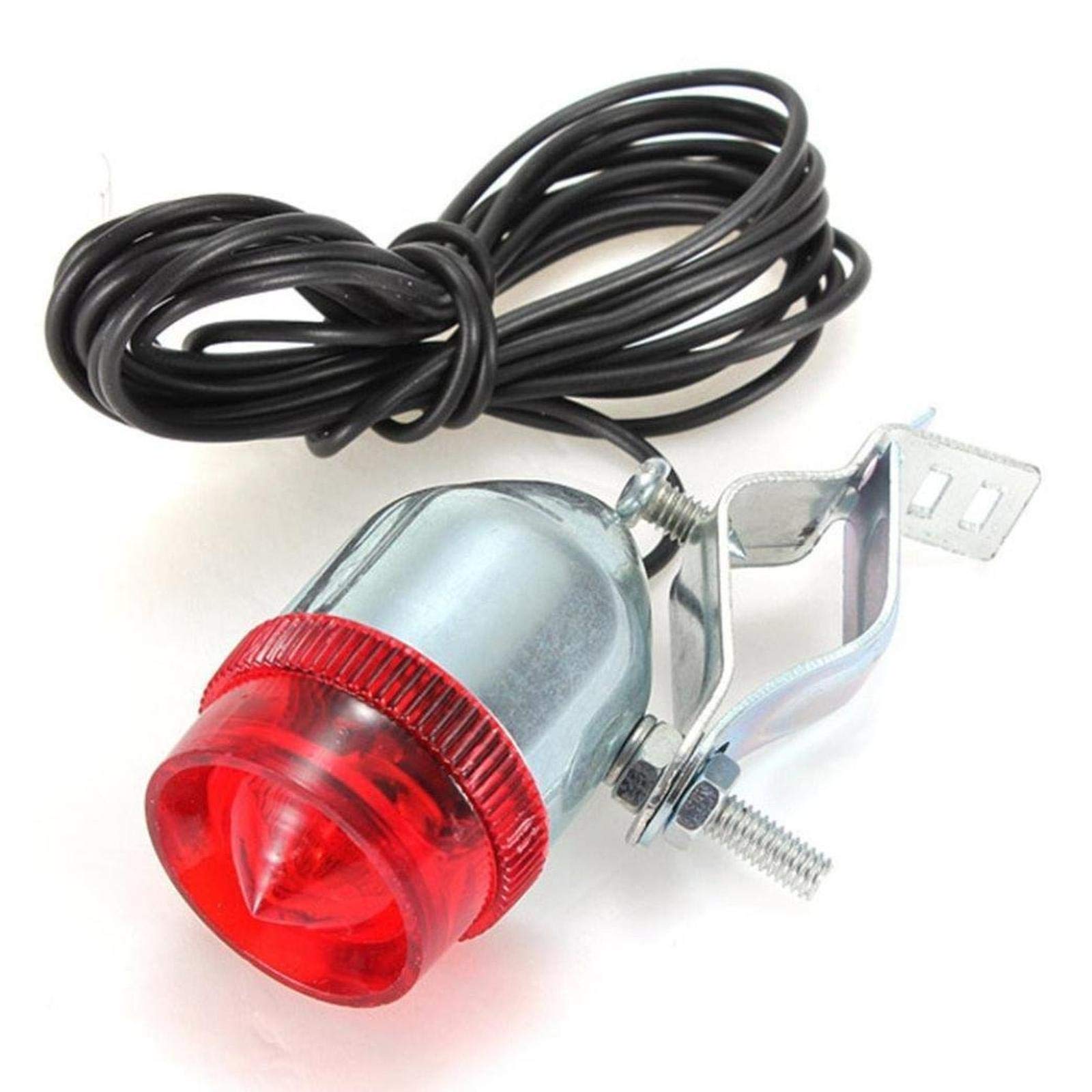 Luces de bicicleta, luces de bicicleta, luces de bicicleta, faros delanteros y luces traseras alimentadas por dínamo de ciclismo Juego de luces traseras de bicicleta que se adapta a todas las biciclet