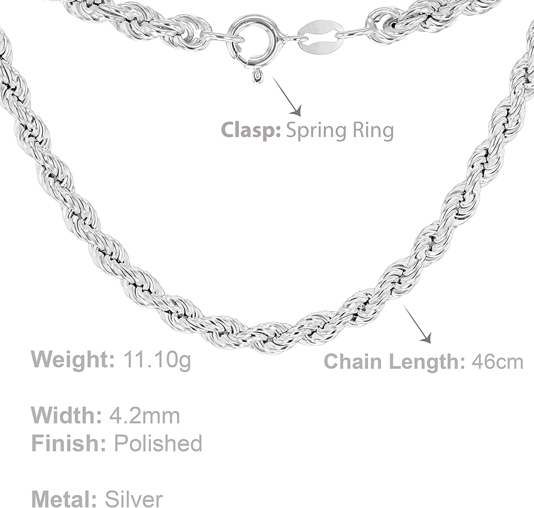 Tuscany Silver Collar Con Colgante De Mujer Plata Fina 925 Y