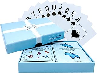 BECOSIM トランプ ポーカー カード トランプ プラスチック (２個セット) 防水 抗菌トランプ トランプ カードセット プラスチックカード 忘年会 パーティーグッズ ストレス解消