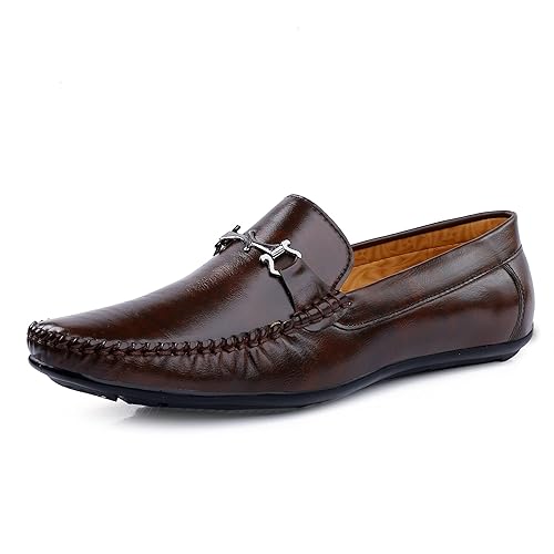 ROCKFIELD Mens Synthetic Leather Loafer Shoes for Mens & Boys