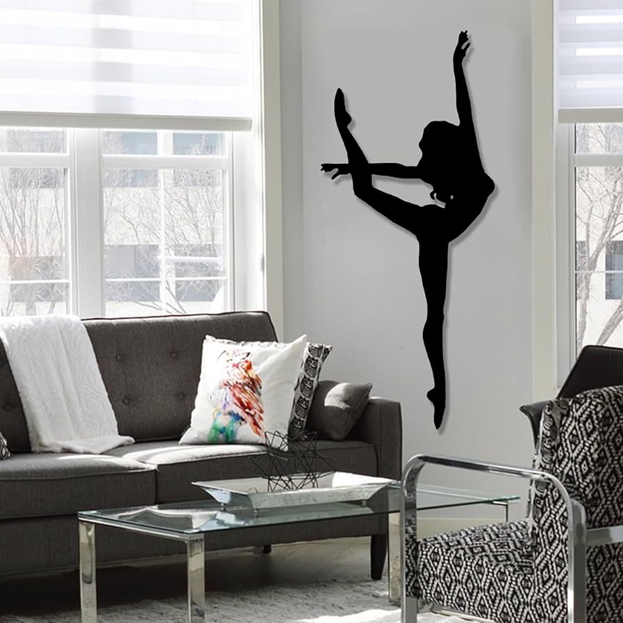 ballet metal wall decor