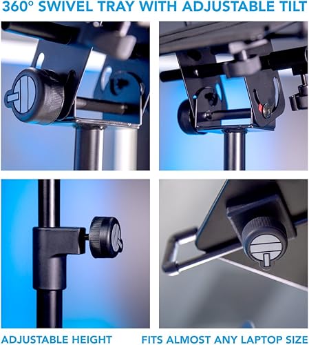 Miniatura 4 de Quik-Lok Music Stand (LPH-004),Black + Carson LumiLoupe Plus 10.5X Power Focusable Stand Loupe Magnifier (LO-10)