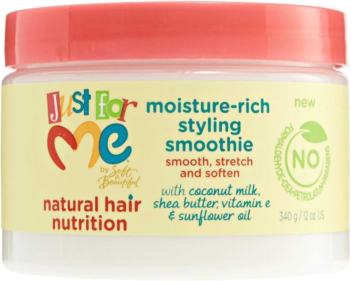 Just For Me MoistureRich Styling Smoothie, 12 Ounce