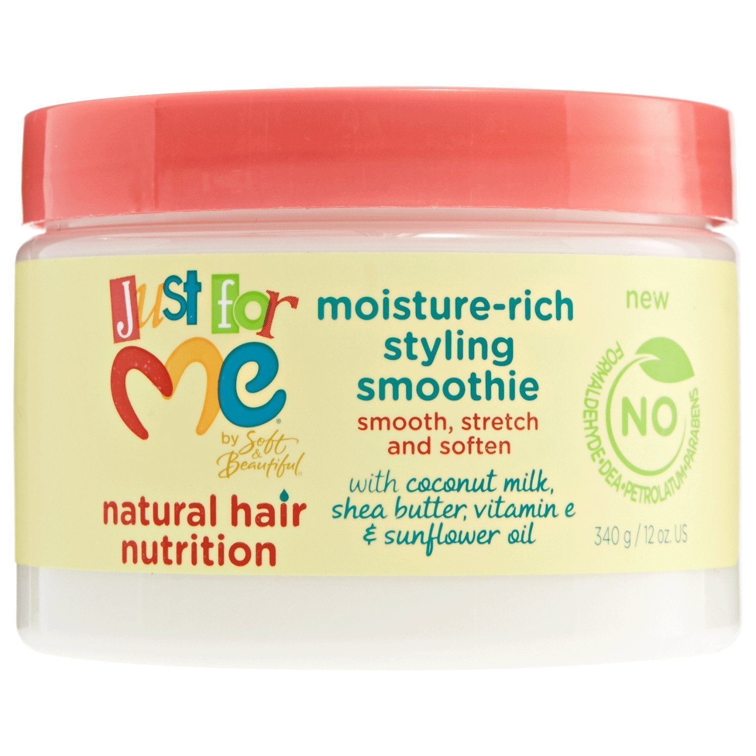 Soft & Beautiful Just For Me Moisture-Rich Styling Smoothie, 12 Ounce