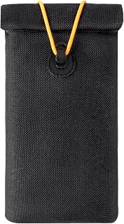 Pochette Faraday pour Clés Voiture Et Smartphone, Cage De Faraday, Étui Anti RFID, Protection Antivol Voiture, Pochette RFID,Blocage des Ondes Téléphone Portable (Noir)