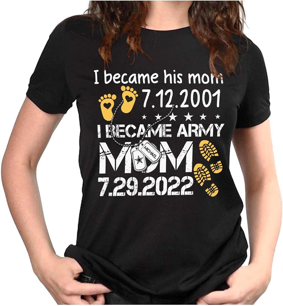 Proud Army Mom Women's Tank Top - Hero Soldier Pride Graphic Tank, Black (Size XL)