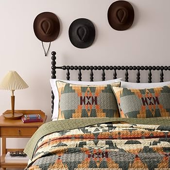 Amazon.com: Pendleton Full/Queen Quilt Set – 100% Cotton 3 Piece