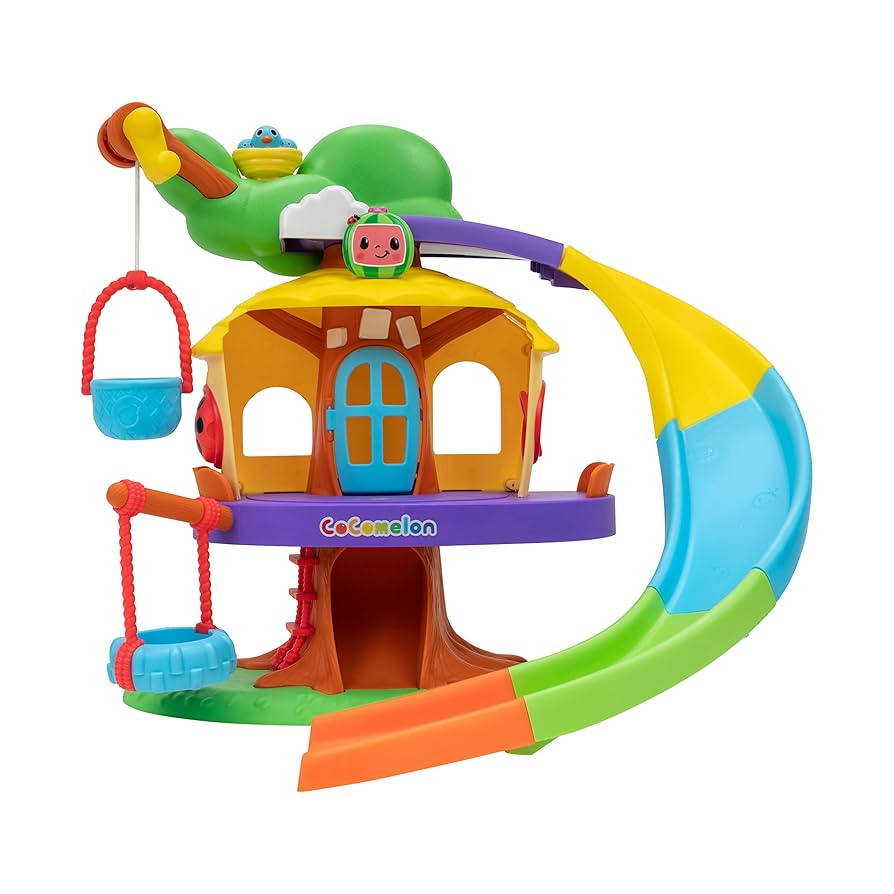 coconon♪ Amazon.com: CoComelon Deluxe Clubhouse Playset - Features JJ