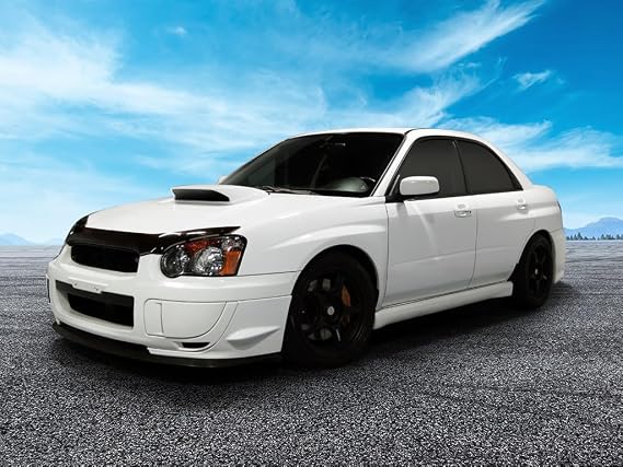 Fit 2004-2005 Subaru Impreza RS TS Front Bumper Lip Black PP